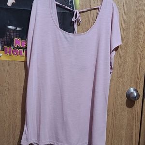 Pink night top